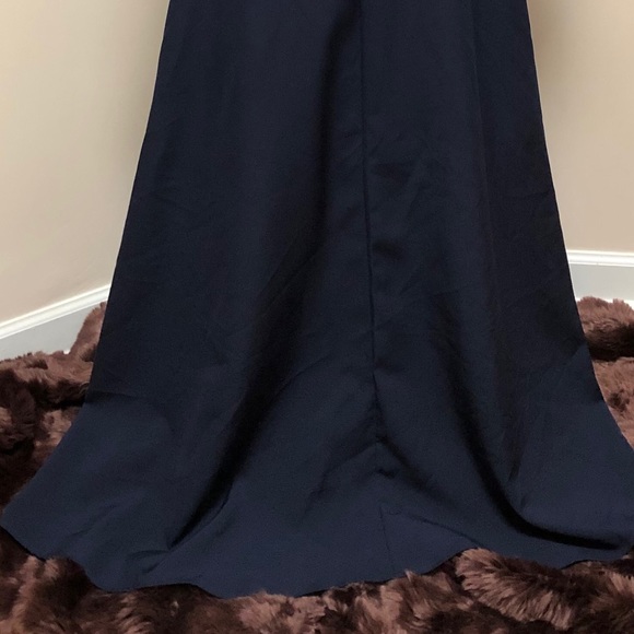 New Kay UngerStretchJumpsuit with Skirt Overlay - Picture 9 of 11